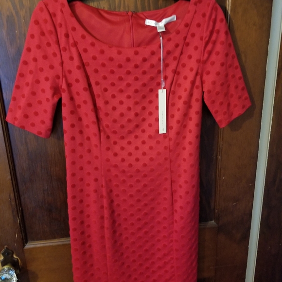 Beautiful red Lauren Conrad dress - Picture 2 of 4